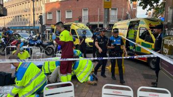 Un quad atropella a varias personas en Alcobendas en la terraza de un bar y deja siete heridos