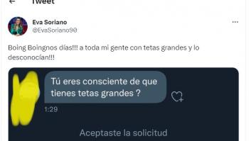 Eva Soriano se lleva todos los aplausos con su incontestable respuesta a este mensaje