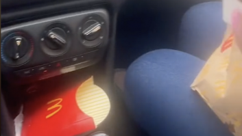 Se graban haciendo esto antes de ir al colegio a por los niños: 6 segundos que son muy analizados