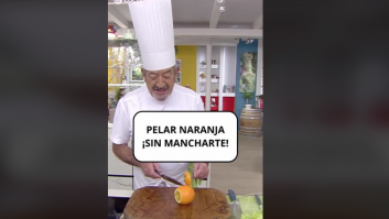 El truco de Arguiñano para pelar las naranjas sin mancharse que deja anonadados a todos