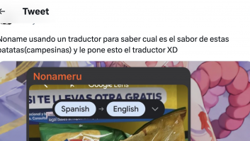 Usa un traductor para ver a qué saben las Lays campesinas: claro, lo que le pone es para alucinar