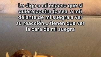 Hace una broma sexual delante de su suegra y la reacción de ella es para verla bien