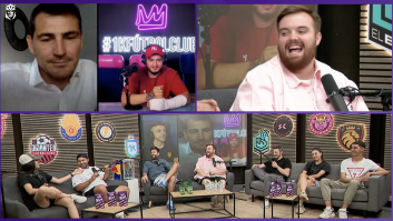 Enganchón en la Kings League entre el Kun Agüero y Omar Montes