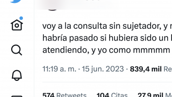 Cuenta lo que le ha dicho su médica por ir sin sujetador a la consulta y se monta una buena en Twitter