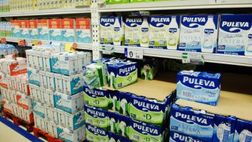 Una estadounidense se queda a cuadros con lo que ha visto en la sección de leche de un súper español