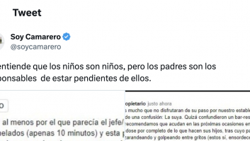 Unos clientes con hijos ponen una mala reseña a un bar y la respuesta del dueño es el tema del día