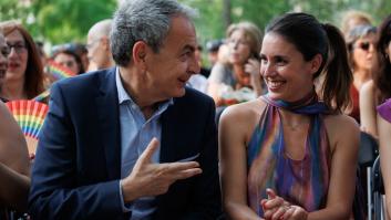 Zapatero reconoce el trabajo de Irene Montero: "Este ministerio de Igualdad me gusta"