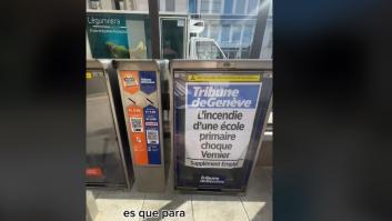 Un español muestra algo que ha visto en Suiza y que muchos creen que es impensable en España