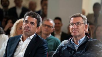 Feijóo niega "grietas" dentro del PP después de que Mazón avanzara que negociará con Sánchez la financiación