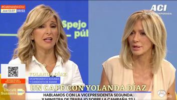 Estos dos minutos de Yolanda Díaz con Susanna Griso, de lo más compartido del día