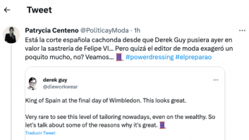 Una experta en protocolo ve la comentada foto de Felipe VI en Wimbledon y acaba soltando todo esto