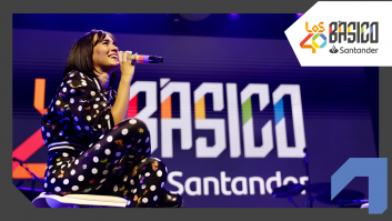 Aitana, la chica 'Alpha' que se emocionó en su primer LOS40 Básico Santander