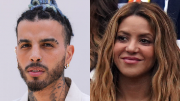 Shakira y Rauw Alejandro, juntos bañándose en un río en Puerto Rico