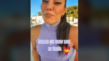 Un peruana señala la palabra que oía mucho en películas pero que aún no ha visto decir a un español