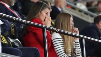 Letizia y Sofía, dos más entre las jugadoras celebrando el Mundial