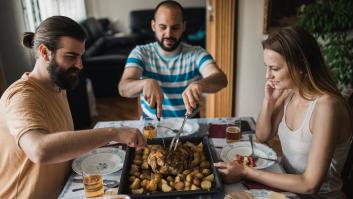 Comida de domingo en familia.