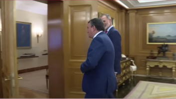 Captan la llamativa pregunta de Felipe VI a Aitor Esteban y su inesperadísima respuesta