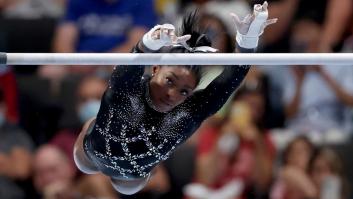 Simone Biles vuelve a brillar y bate un récord de 1933