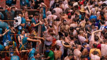 Buñol se tiñe de rojo: la Tomatina de 2023, en imágenes