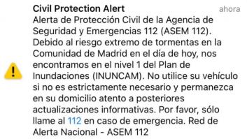 ¿Qué es y cuándo se lanza la alerta masiva que recibirán los habitantes de Barcelona hoy?