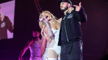 Indignación con lo que hizo Omar Montes en el concierto de Ana Mena