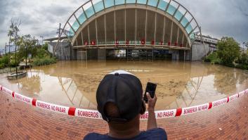 Una tromba de agua sorprende a Madrid y causa problemas con el tráfico, Metro y Cercanías
