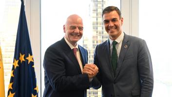 Pedro Sánchez defiende ante Infantino la candidatura al Mundial 2030 tras el caso Rubiales