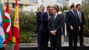 Page se niega a hablar de la investidura en su conversación con Feijóo