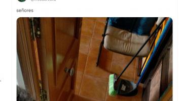 "El mejor felpudo de toda Valencia" pone patas arriba las redes sociales