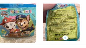 Piden alerta máxima con las galletas de la Patrulla Canina