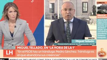 Un dirigente del PP usa esta expresión para hablar de Sánchez e Intxaurrondo le corrige al momento