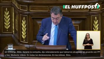 Aitor Esteban (PNV): "Entre Feijóo o amnistía, pues amnistía"