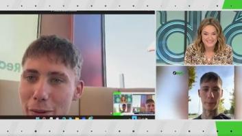 Un empresario sorprende al joven del aplaudido discurso de TikTok y le regala esto en directo