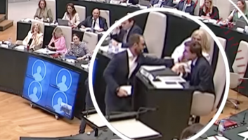 Renuncia a su acta el concejal del PSOE expulsado de un pleno tras tocar la cara a Almeida