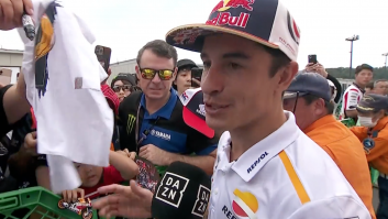 Marc Márquez derrapa con esta frase y en las redes se lo dejan claro