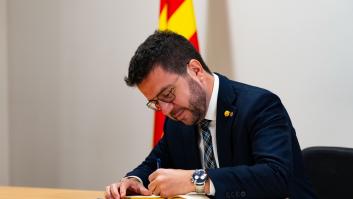 Aragonès insiste en su "firme" intención de negociar la autodeterminación seis años después del 1-O