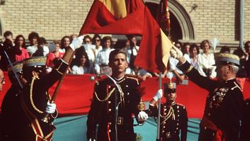 Así fue la jura de bandera de Felipe VI, 38 años antes de la de Leonor