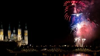 Traca final de las Fiestas del Pilar de Zaragoza 2024: hora y mejor sitio para ver los fuegos artificiales