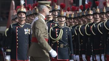 El cariñoso guiño de Felipe VI a Leonor en su discurso en la jura de bandera