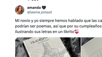 Logra un exitazo en Twitter con el regalo que le ha hecho a su novio: 31.000 'me gusta' y subiendo