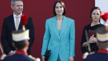 El guiño de Ione Belarra a Palestina en el desfile del 12-O