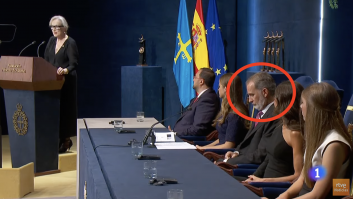 Un experto en comunicación no verbal se da cuenta de lo que ha hecho Felipe VI cuando hablaba Meryl Streep