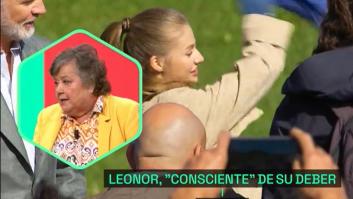 Cristina Almeida habla del papel de Leonor y termina dejando una recomendación de lo más clara