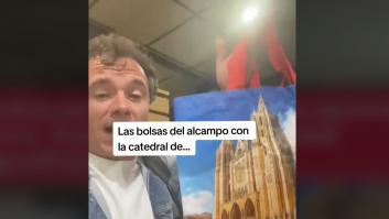 Lo que se ve en una bolsa de Alcampo provoca el revuelo en dos ciudades muy concretas