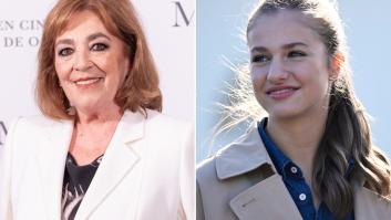 Carmen Maura no se muerde la lengua al definir con tres palabras cómo "lo está haciendo" Leonor