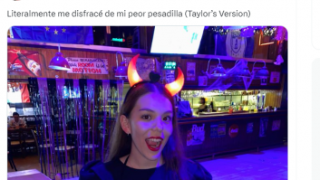 Una joven arrasa con su disfraz de Halloween: mucho se identifican completamente