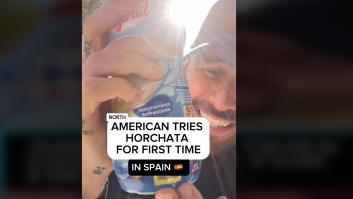 Un estadounidense prueba la horchata por primera vez y... bueno, mejor ver su reacción