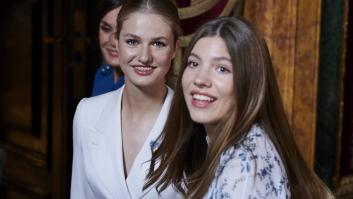 El guiño a Rosalía en el almuerzo tras la jura de Leonor