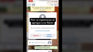 Se equivoca de número al escribir a su nieto por WhatsApp y lo que pasa es una maravilla