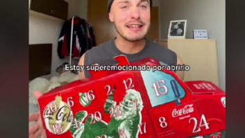 Abre un calendario de adviento de Coca Cola y todo esto es lo que sale